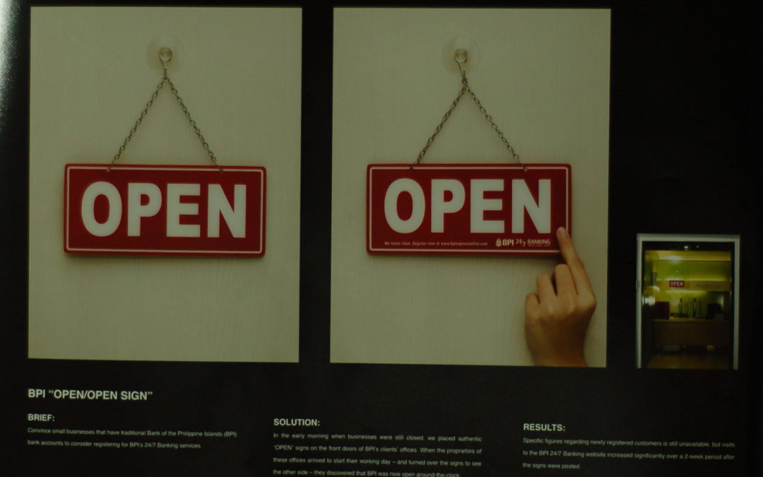 BPI “Open/Open Sign”