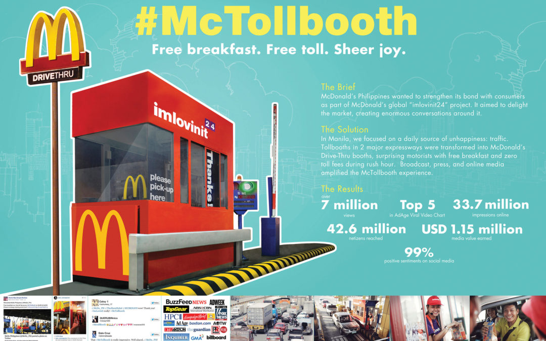 McDonald’s “McTollbooth”